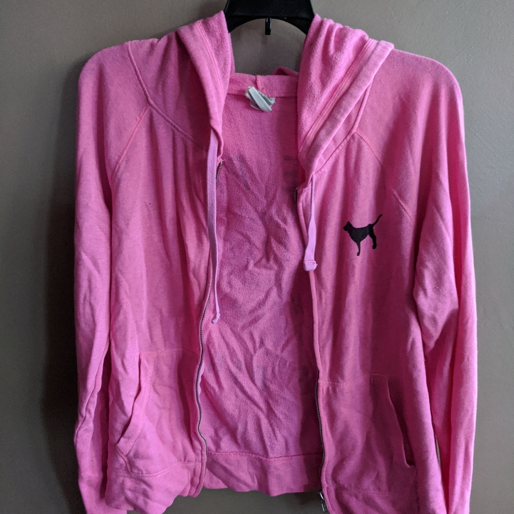 Love Pink Full Zip Hoodie
